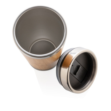 Logo trade promotional gift photo of: Bamboo tumbler