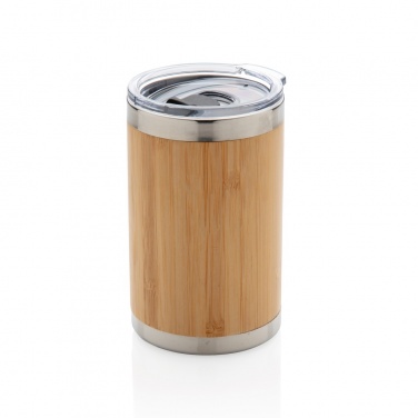 Logo trade promotional items picture of: Bamboo coffee to go tumbler