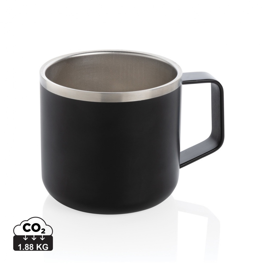 Logo trade promotional giveaway photo of: Stainless steel camp mug