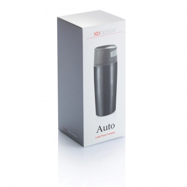 Logo trade business gifts image of: Auto leak proof tumbler