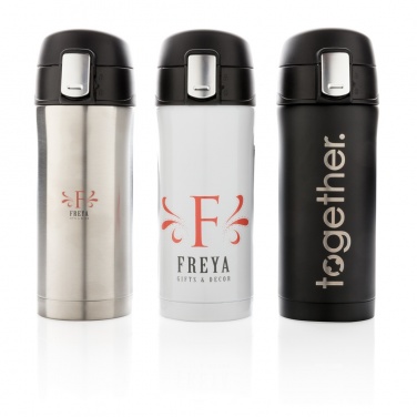 Logo trade advertising products image of: Easy lock vacuum mug