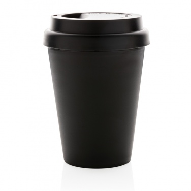 Logo trade corporate gift photo of: Reusable double wall coffee cup 300ml