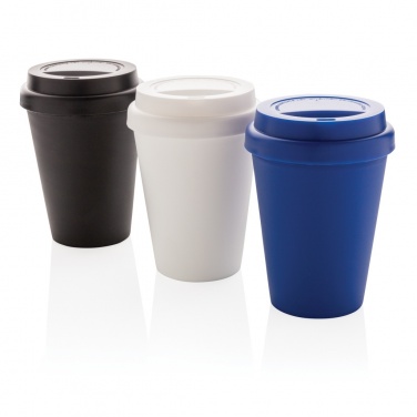 Logotrade promotional giveaway picture of: Reusable double wall coffee cup 300ml