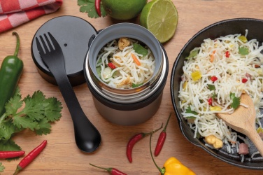 Logo trade promotional item photo of: Bogota food flask with ceramic coating