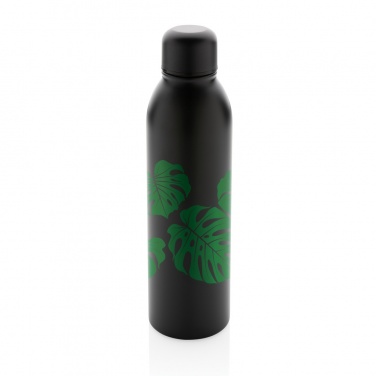 Logo trade corporate gift photo of: RCS Recycled stainless steel vacuum bottle 500ML