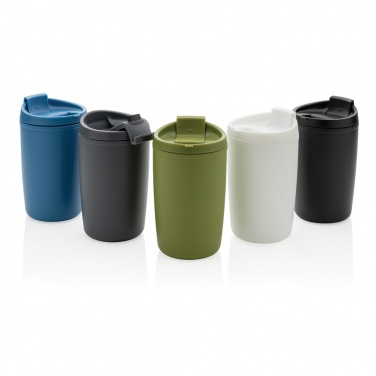 Logotrade promotional merchandise picture of: GRS Recycled PP tumbler with flip lid