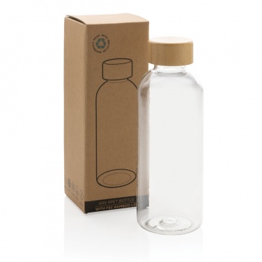 Logotrade promotional giveaways photo of: RCS RPET bottle with bamboo lid