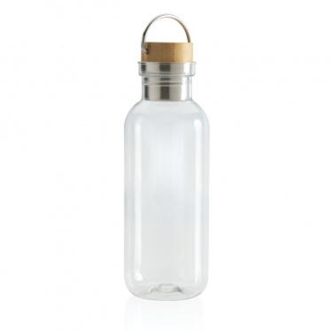 Logotrade promotional giveaway picture of: RCS RPET bottle with bamboo lid and handle