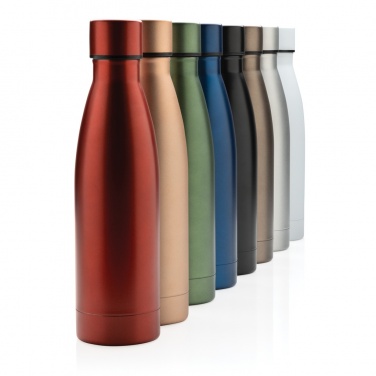 Logo trade business gift photo of: RCS Recycled stainless steel solid vacuum bottle