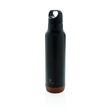 Logo trade promotional merchandise picture of: Cork leakproof vacuum flask