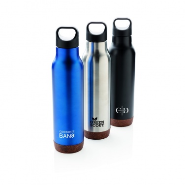 Logotrade promotional gift image of: Cork leakproof vacuum flask