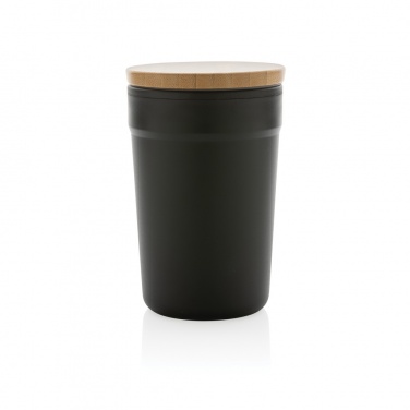 Logotrade promotional items photo of: GRS certified recycled PP mug with bamboo lid