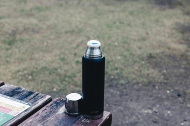 Logo trade promotional item photo of: Swiss Peak Elite 1L copper vacuum flask