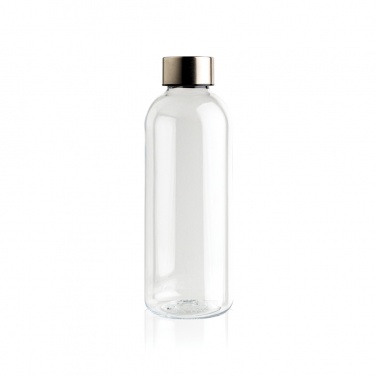 Logo trade promotional item photo of: Leakproof water bottle with metallic lid