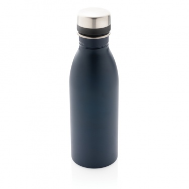 Logo trade promotional items image of: RCS Recycled stainless steel deluxe water bottle