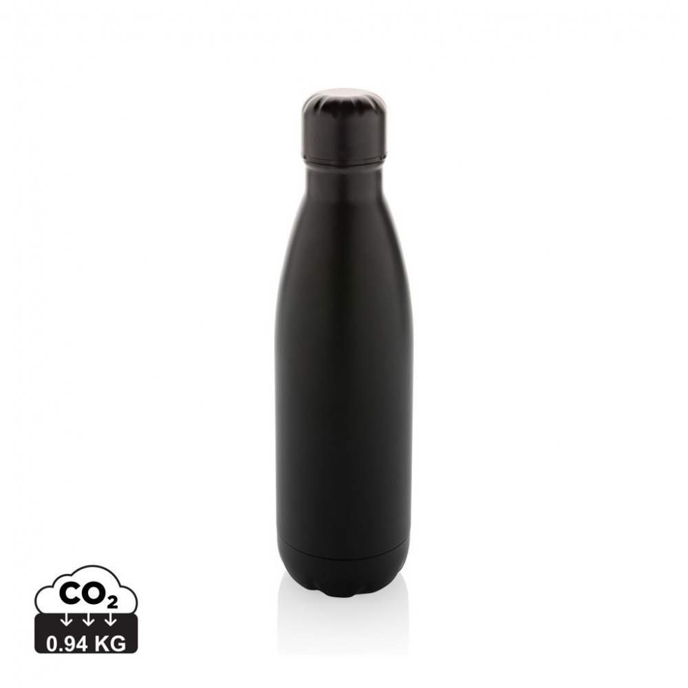 Logotrade promotional merchandise image of: Eureka RCS certified re-steel single wall water bottle