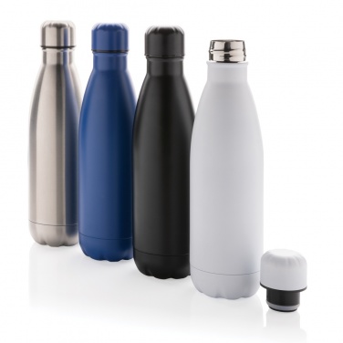Logotrade promotional giveaway picture of: Eureka RCS certified re-steel single wall water bottle
