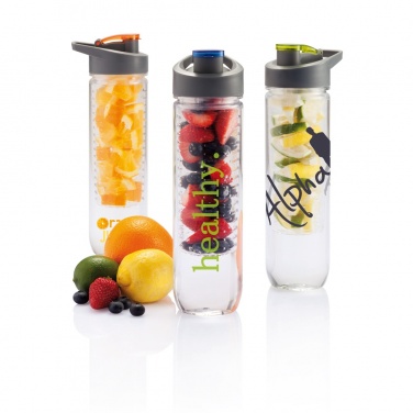 Logotrade promotional giveaway image of: Water bottle with infuser