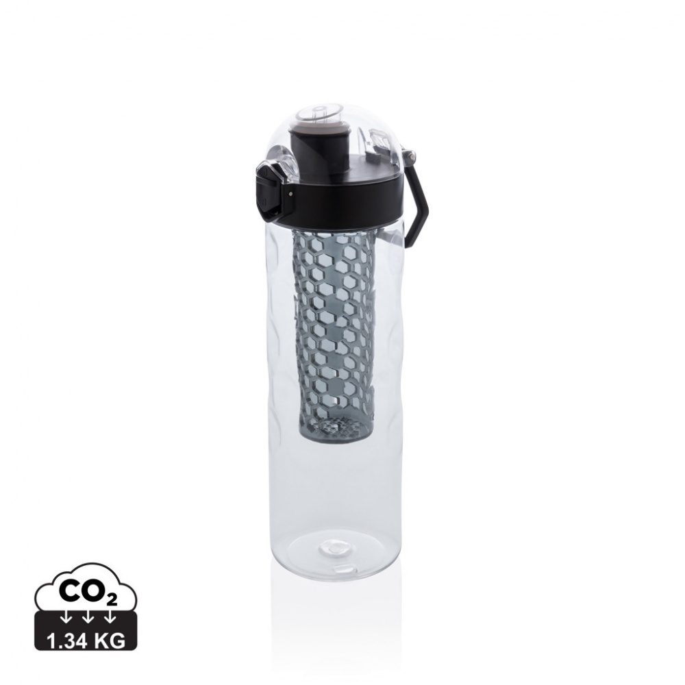 Logo trade advertising product photo of: Honeycomb lockable leak proof infuser bottle