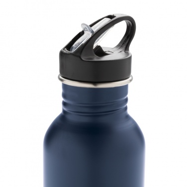 Logo trade promotional gifts picture of: Deluxe stainless steel activity bottle
