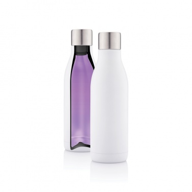 Logo trade promotional gift photo of: UV-C steriliser vacuum stainless steel bottle