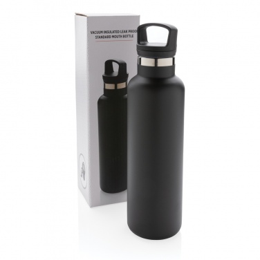 Logotrade promotional giveaway image of: Vacuum insulated leak proof standard mouth bottle
