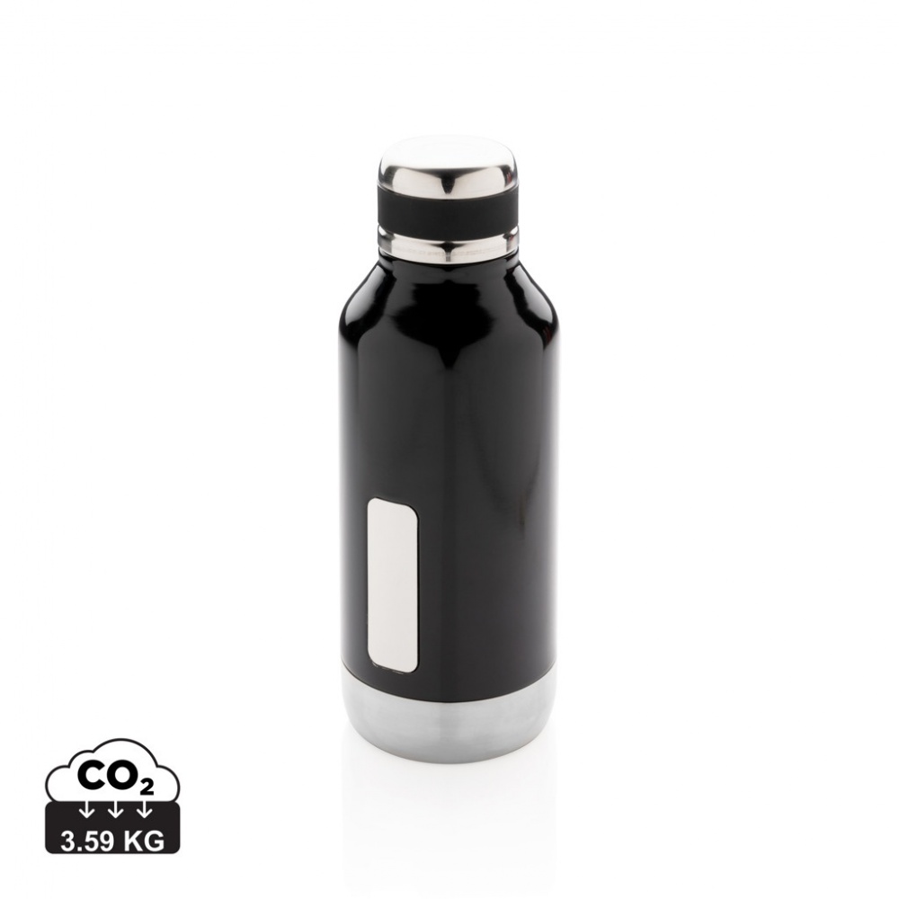 Logotrade promotional products photo of: Leak proof vacuum bottle with logo plate