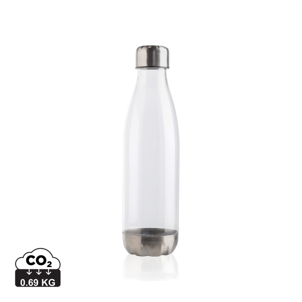 Logo trade promotional merchandise picture of: Leakproof water bottle with stainless steel lid