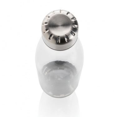 Logotrade promotional merchandise image of: Leakproof water bottle with stainless steel lid