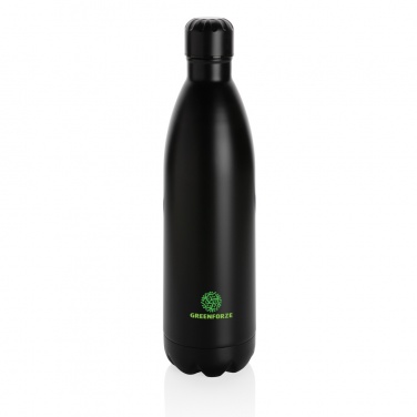 Logotrade promotional products photo of: Solid colour vacuum stainless steel bottle 1L