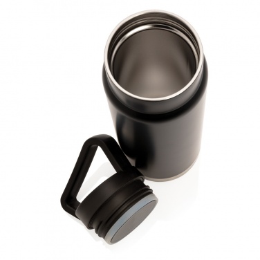 Logo trade corporate gift photo of: Leakproof vacuum on-the-go bottle with handle