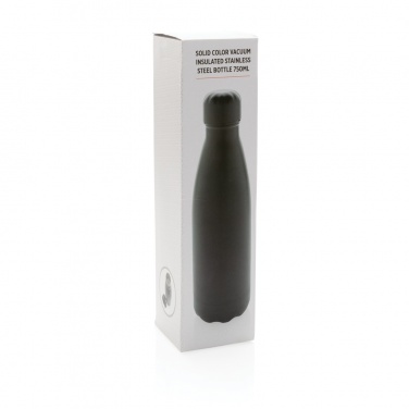 Logo trade business gift photo of: Solid colour vacuum stainless steel bottle 750ml