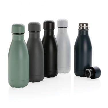 Logo trade promotional product photo of: Solid colour vacuum stainless steel bottle 260ml