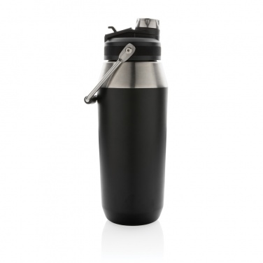 Logotrade promotional merchandise photo of: Vacuum stainless steel dual function lid bottle 1L