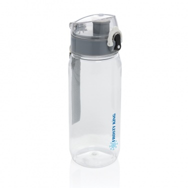 Logo trade promotional gifts picture of: Yide RCS Recycled PET leakproof lockable waterbottle 600ml