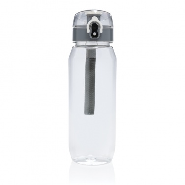 Logo trade promotional giveaways picture of: Yide RCS Recycled PET leakproof lockable waterbottle 800ml