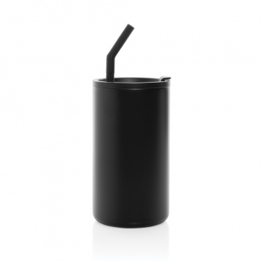 Logo trade promotional giveaways image of: Cube RCS certified recycled steel mug 800ml