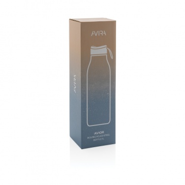 Logo trade advertising products image of: Avira Avior RCS Re-steel bottle 1L