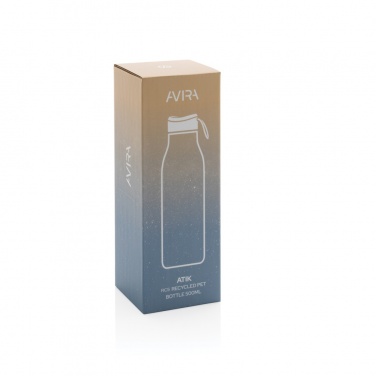 Logotrade promotional item image of: Avira Atik RCS Recycled PET bottle 500ML
