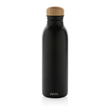 Logotrade promotional item picture of: Avira Alcor RCS Re-steel single wall water bottle 600 ML