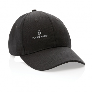 Logotrade corporate gift image of: Impact 6 panel 280gr Recycled cotton cap with AWARE™ tracer