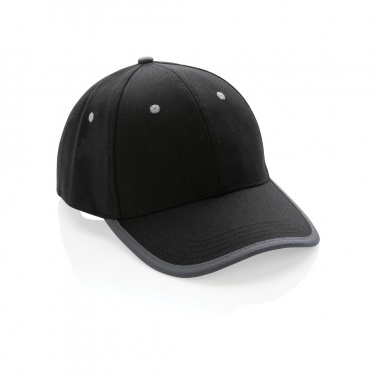 Logotrade promotional merchandise picture of: Impact AWARE™ Brushed rcotton 6 panel contrast cap 280gr
