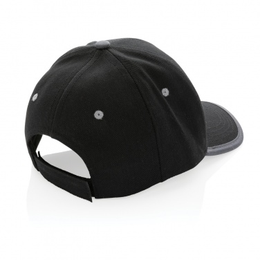 Logotrade promotional giveaway image of: Impact AWARE™ Brushed rcotton 6 panel contrast cap 280gr