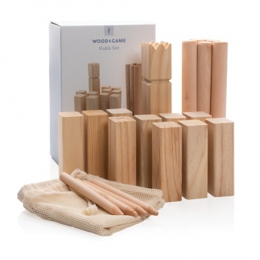 Logotrade advertising product image of: Wooden kubb set