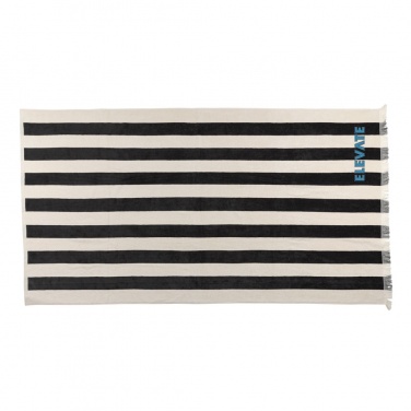 Logo trade promotional item photo of: Ukiyo Yukari AWARE™ XL deluxe beach towel 100x180cm