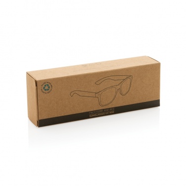 Logotrade promotional merchandise picture of: GRS recycled PC plastic sunglasses with cork