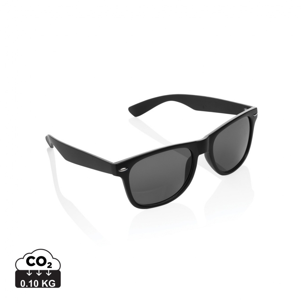 Logo trade promotional products image of: GRS recycled PC plastic sunglasses