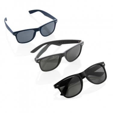 Logo trade advertising products image of: GRS recycled PC plastic sunglasses