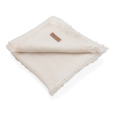 Logotrade promotional giveaway image of: Ukiyo Aware™ Polylana® woven blanket 130x150cm