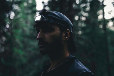 Logotrade promotional giveaway image of: Gear X RCS rPlastic heavy duty head torch